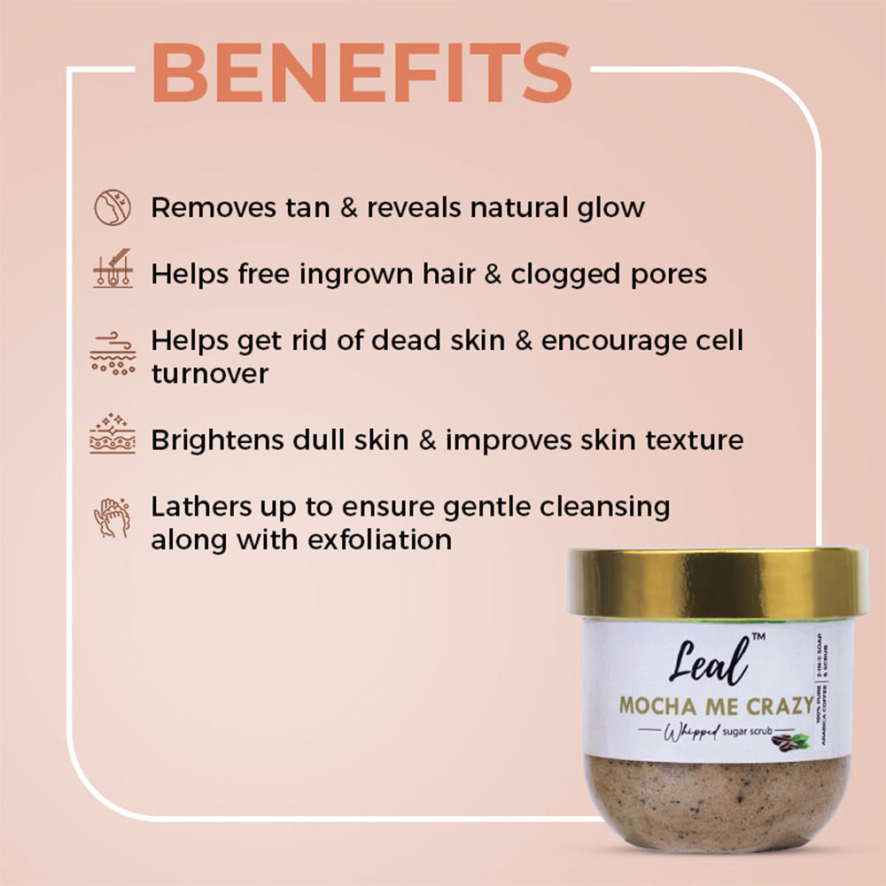 Mocha Me Crazy Coffee Whipped Sugar Scrub