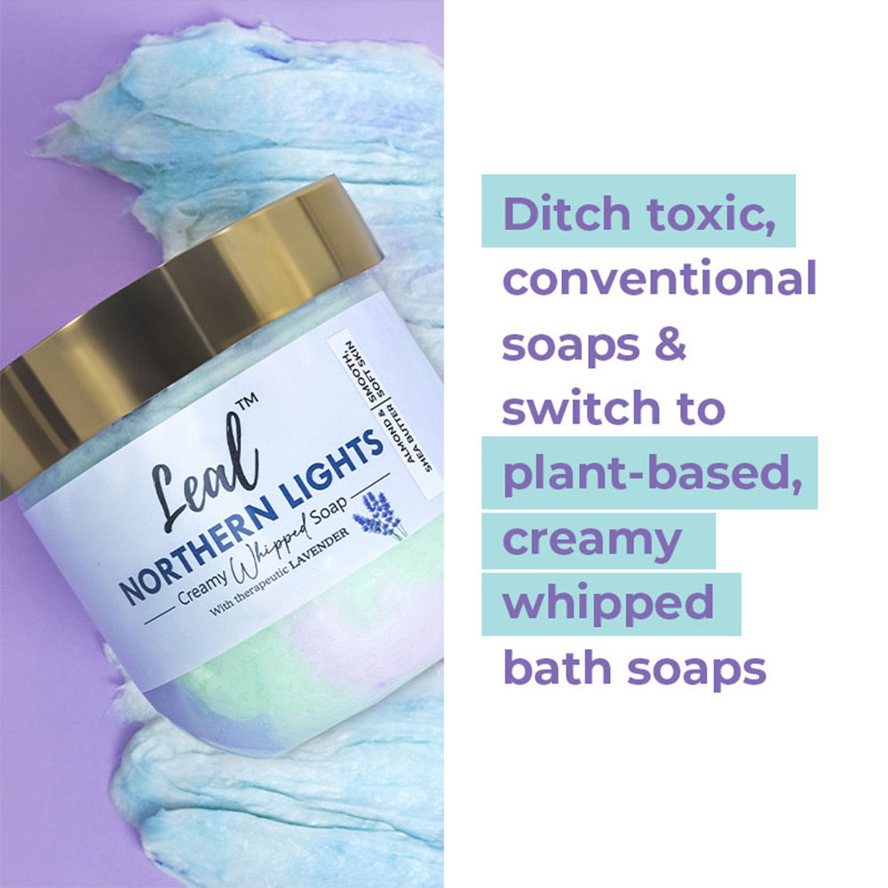 Northern Lights Lavender Whipped Soap