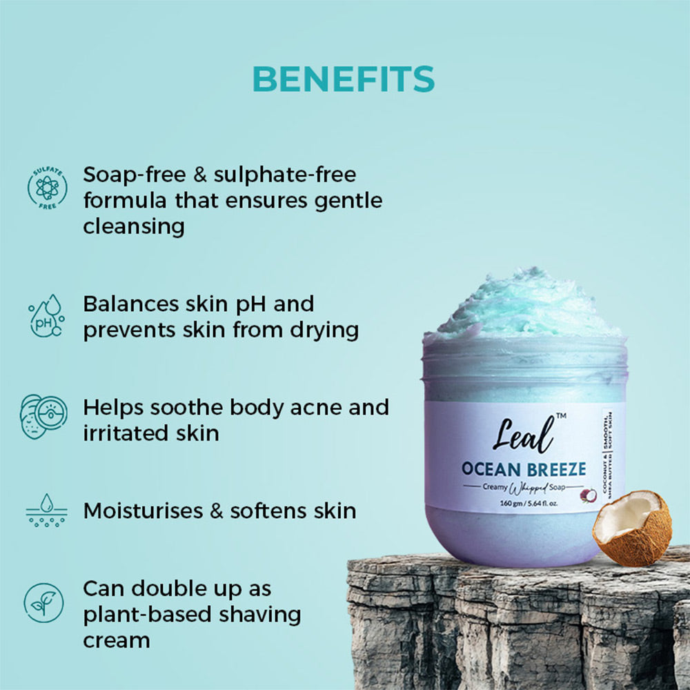 Ocean Breeze Whipped Soap