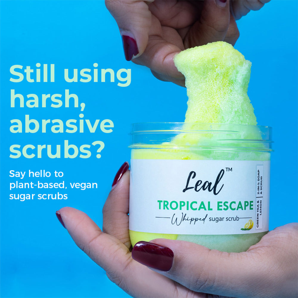 Tropical Escape Green Tea Whipped Sugar Scrub