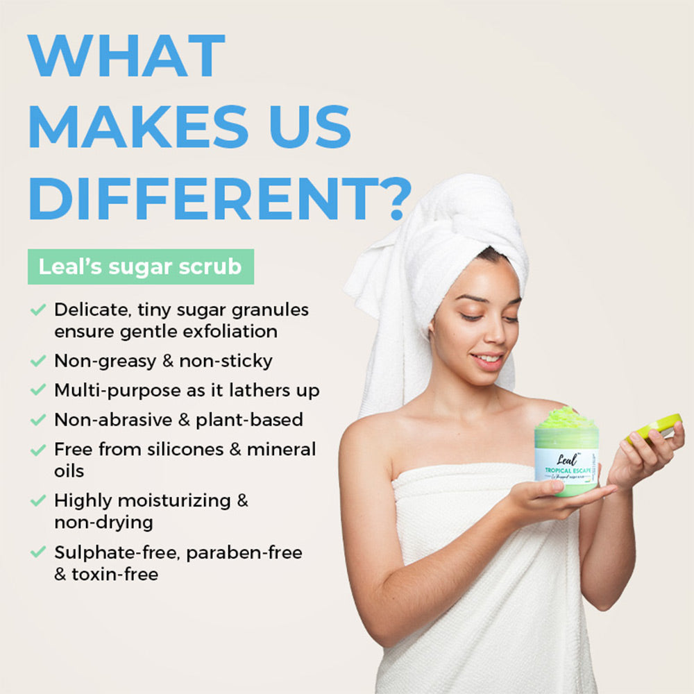 Tropical Escape Green Tea Whipped Sugar Scrub