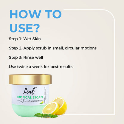 Tropical Escape Green Tea Whipped Sugar Scrub