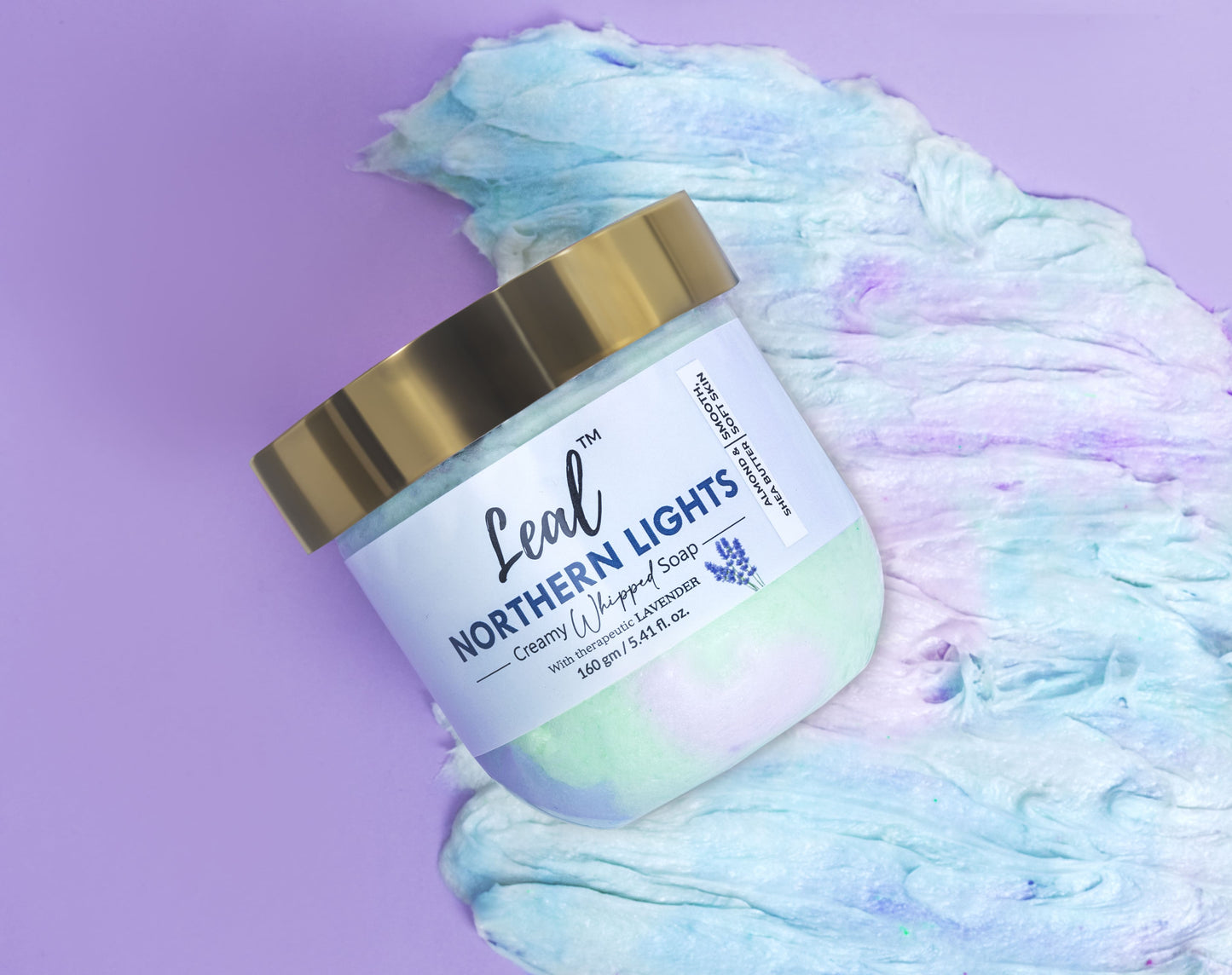 Northern Lights Lavender Whipped Soap